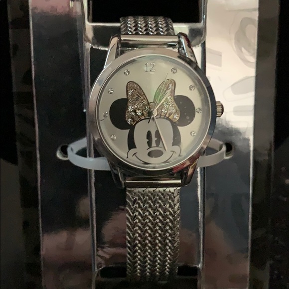 Quartz/ Disney Accessories - Disney Mini Mouse Watch crystal bow